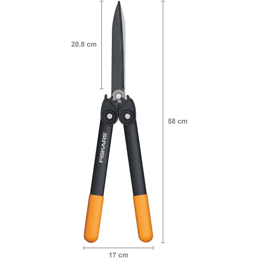 Ножиці для живоплоту Fiskars HS72 з силовим приводом (1000596) - фото 2