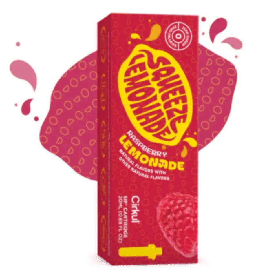 Картридж для напоїв Cirkul Raspberry Lemonade Flavor Cartridge зі смаком малинового лимонаду 1 шт - фото 2