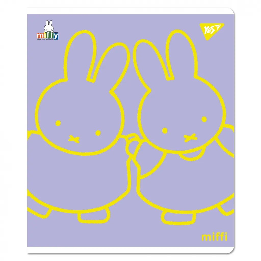 Набір зошитів для записів А5 Yes Miffy 12 аркушів в клітку 10 шт. (767494) - фото 4