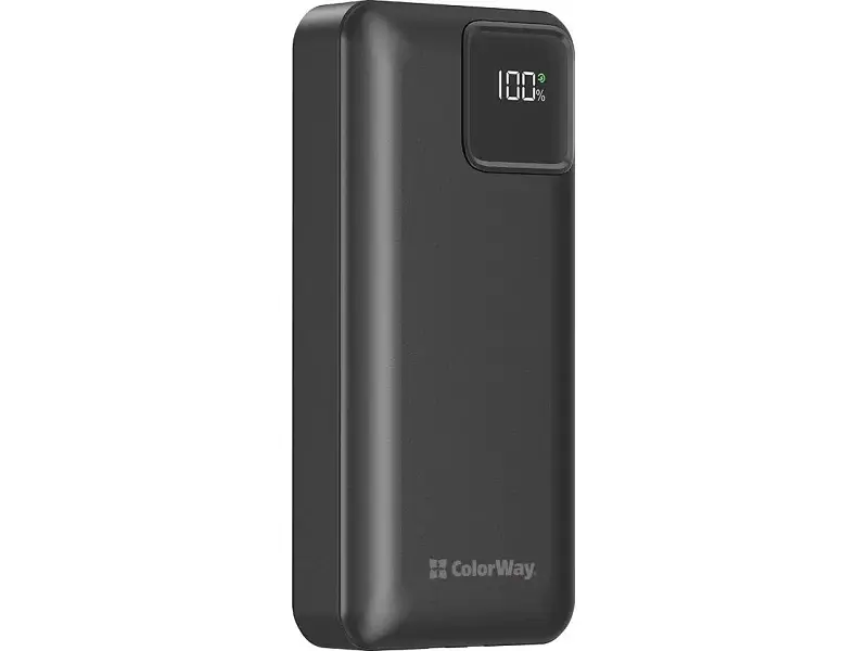 Зовнішній акумулятор (Power Bank) ColorWay 20000mAh Optimal Power Black (CW-PB200LPB5BK-PDD) - фото 2