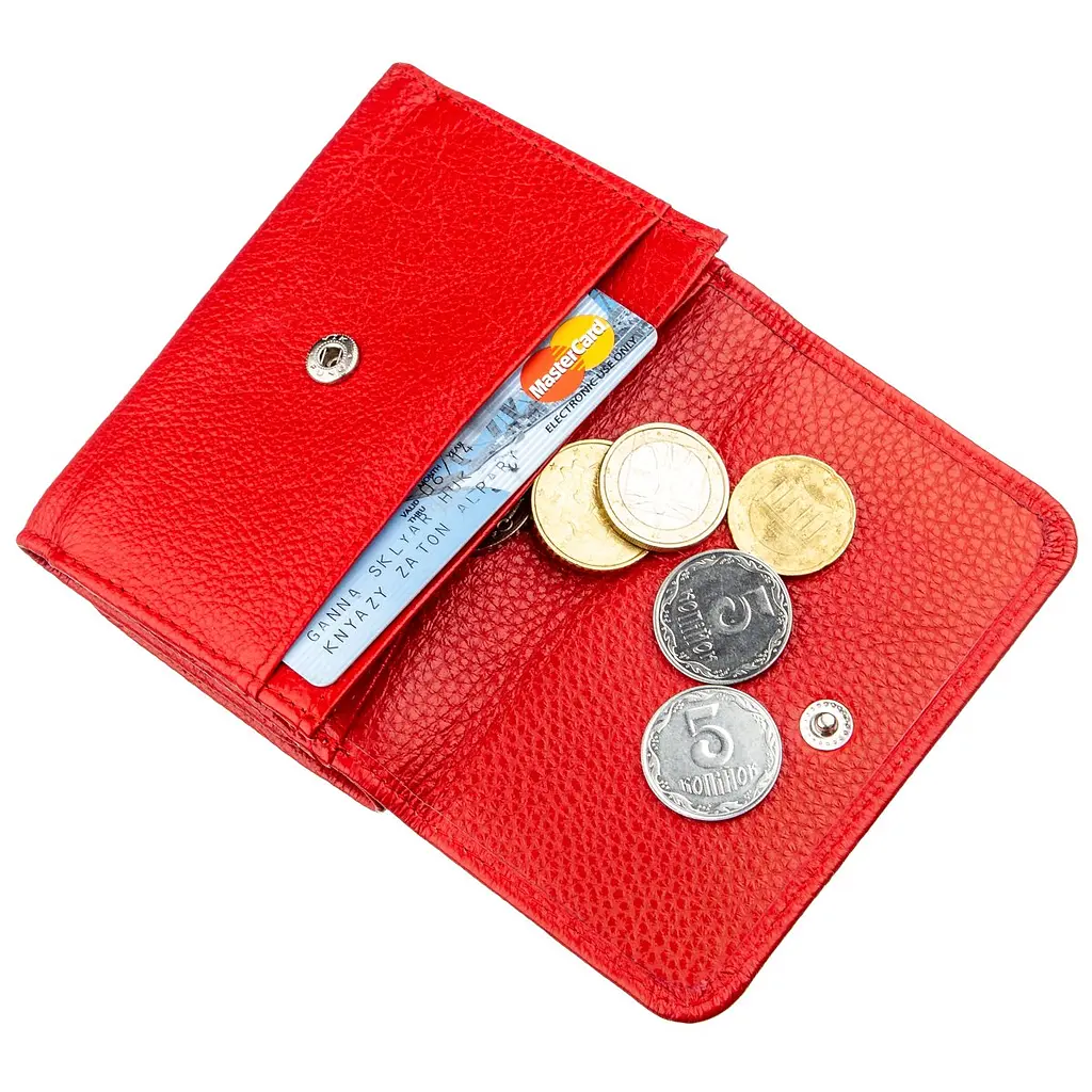 Кожаный женский кошелек ST Leather 9х11.5 см acs0016999 - фото 5
