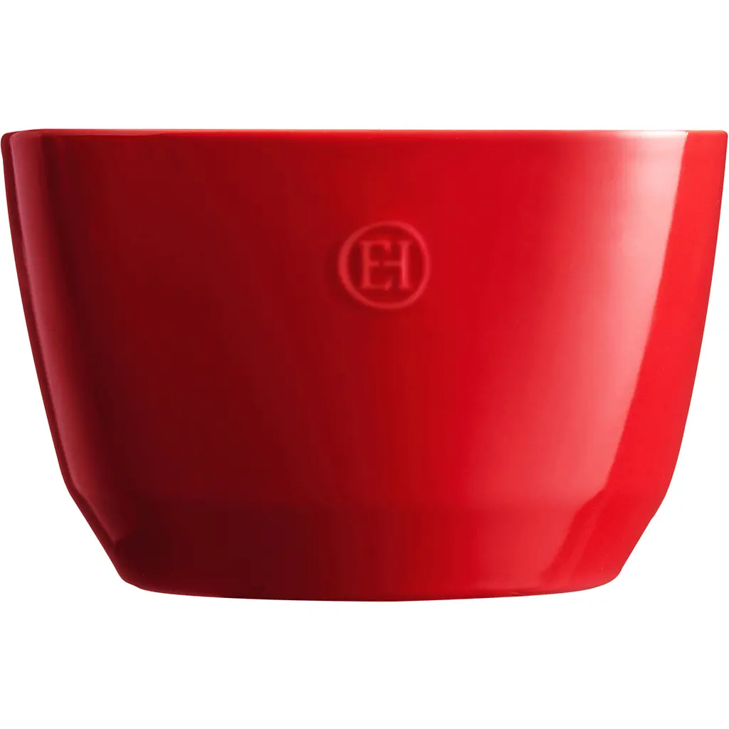 Салатник Emile Henry Tableware 26х26х16 см 5.5 л червоний (346596) - фото 3