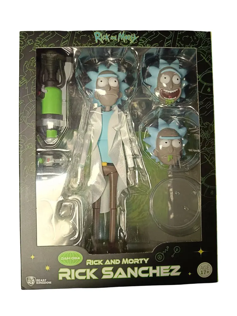 Фігурка Beast Kingdom Рік і Морті Рік Санчез Rick and Morty Rick Sanchez 20 см - фото 7
