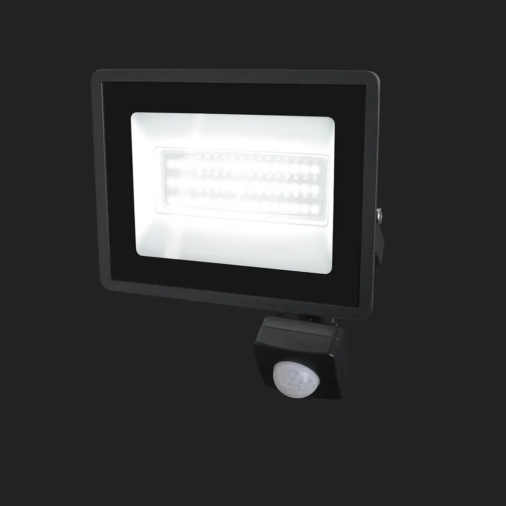 Прожектор Brille светодиодный с датчиком движения HL-19P/37.5W CW IP65 - фото 4