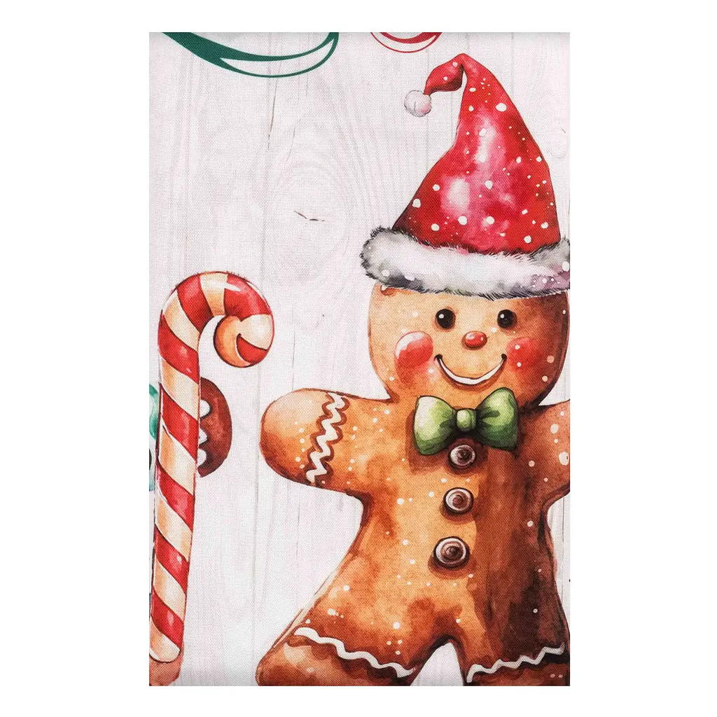 Фартух Ardesto Christmas Gingerbread 60х80см, 100% поліестер, червоний (ART12HG) - фото 2