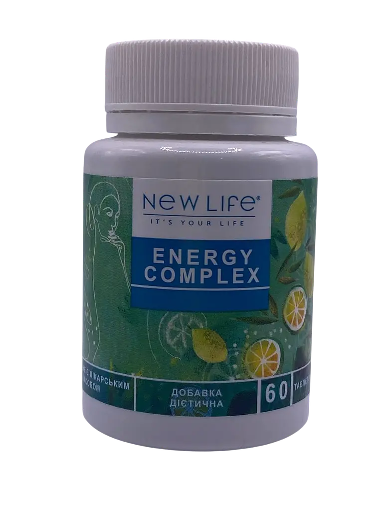 Енергокомплекс New Life Energy Complex 60 таблеток