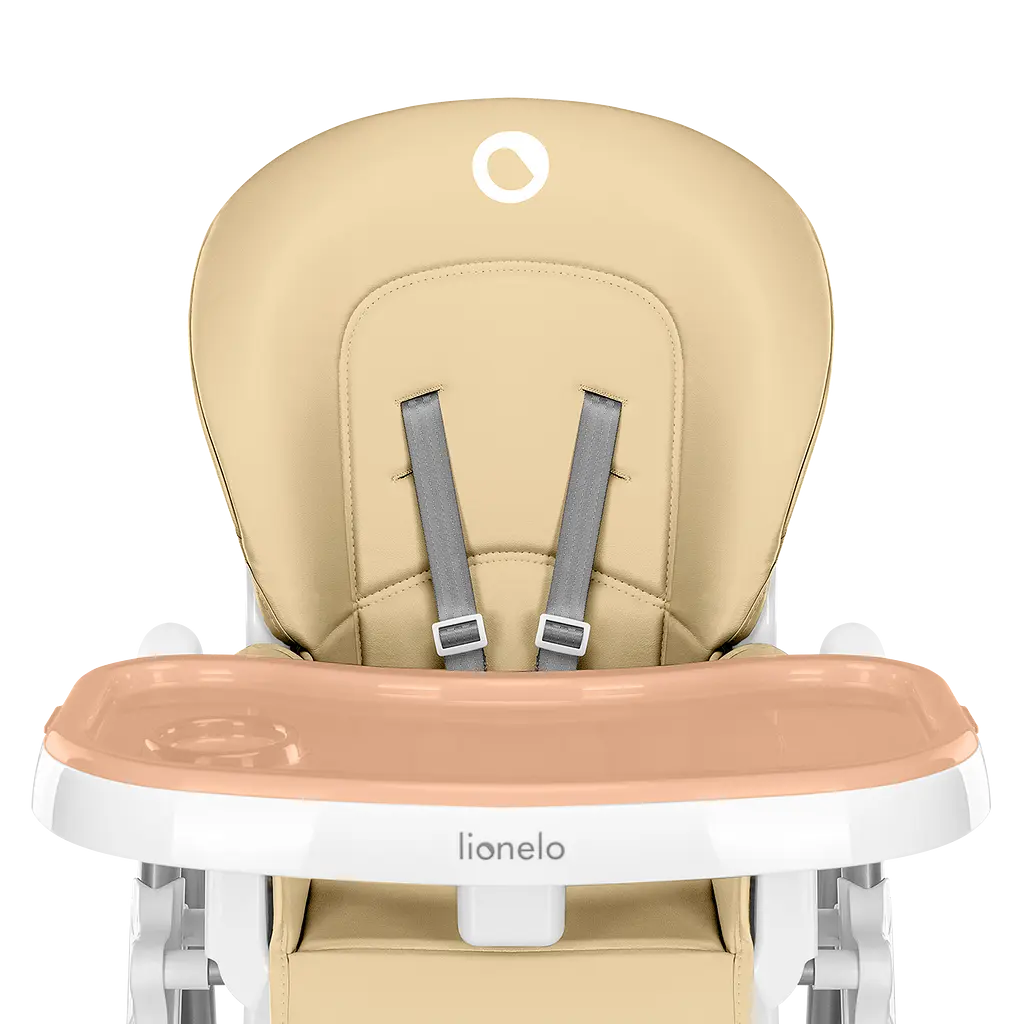 Стільчик для годування Lionelo Linn Plus бежевий з білим (LO.LI01) - фото 13