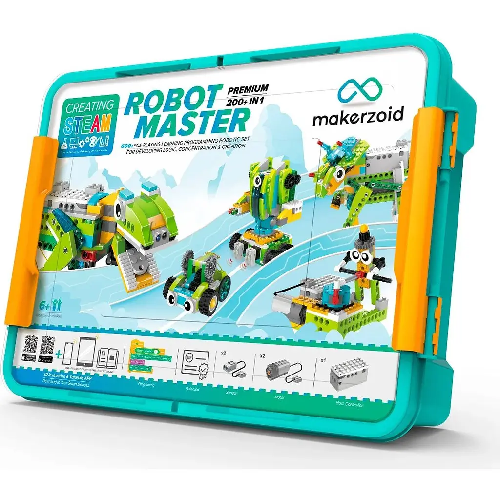 Конструктор Makerzoid Robot Master Premium (MKZ-RM-PM) [86640] - фото 3