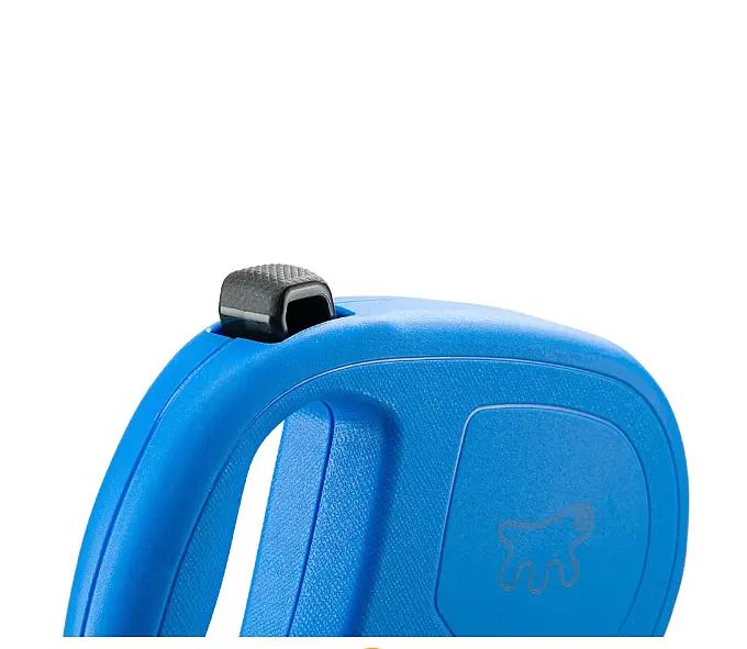 Повідець-рулетка для собак Ferplast Flippy One Cord S до 8 кг блакитний шнур 3 метри 75092025 - фото 3