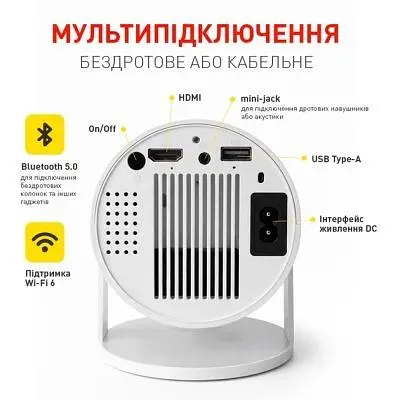 Проектор AURA SPJ-300 (AU-PRJSPJ300-W) - фото 4