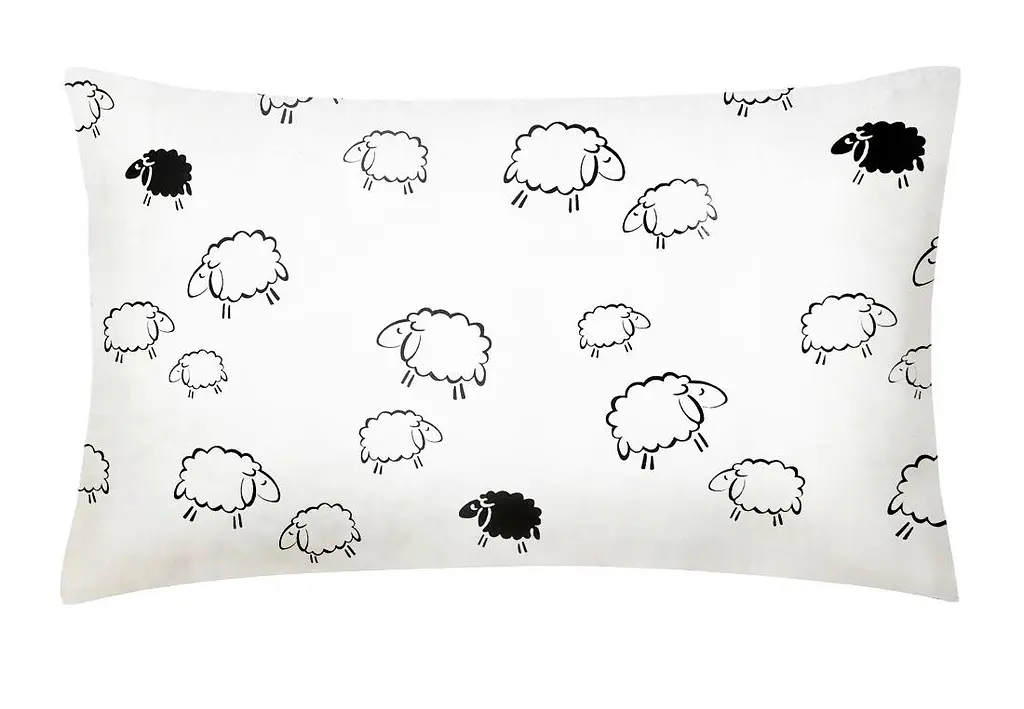 Дитяча постільна білизна в ліжечко SHEEP CS2, блакитний (Овечка_зиг_11) - фото 3