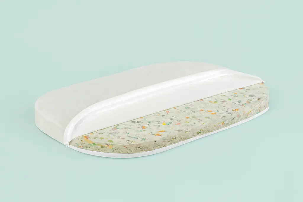 Лежанка для собак Waudog Relax, Доріс велюр, зі знімним чохлом, L, Ш 100 см, Дл 70 см - фото 3