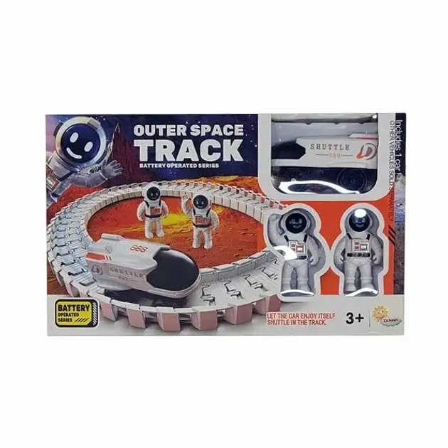 Конструктор космічний трек LT243177 Outer Space Track зі звуковими ефектами та світлом - фото 2