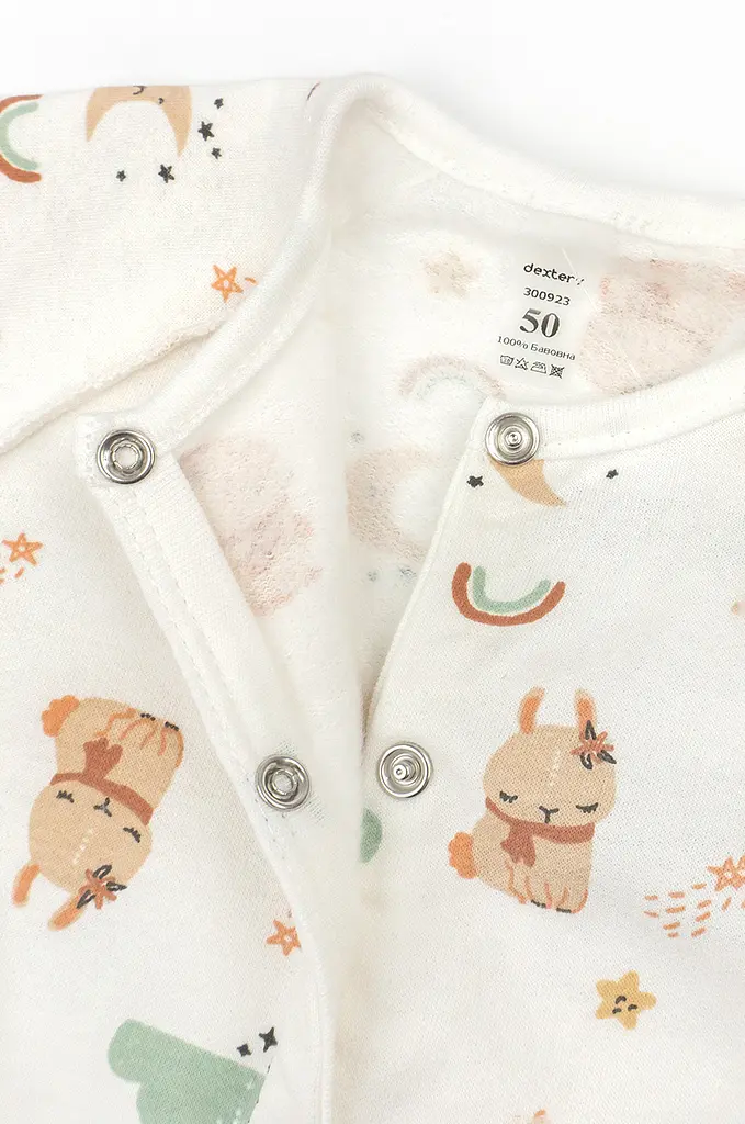 Чоловічок на кнопках зі швами назовні в пологовий Bunny - фото 2