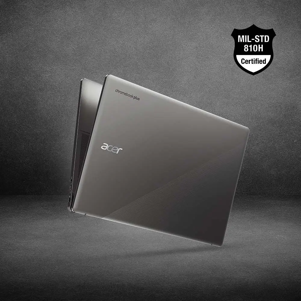 Ноутбук Acer Chromebook Plus CB515-2HT 15' FHD IPS Touch, Intel i5-1335U, 16GB, F512GB, UMA, ChromeOS, сірий (NX.KNYEU.004) - фото 4