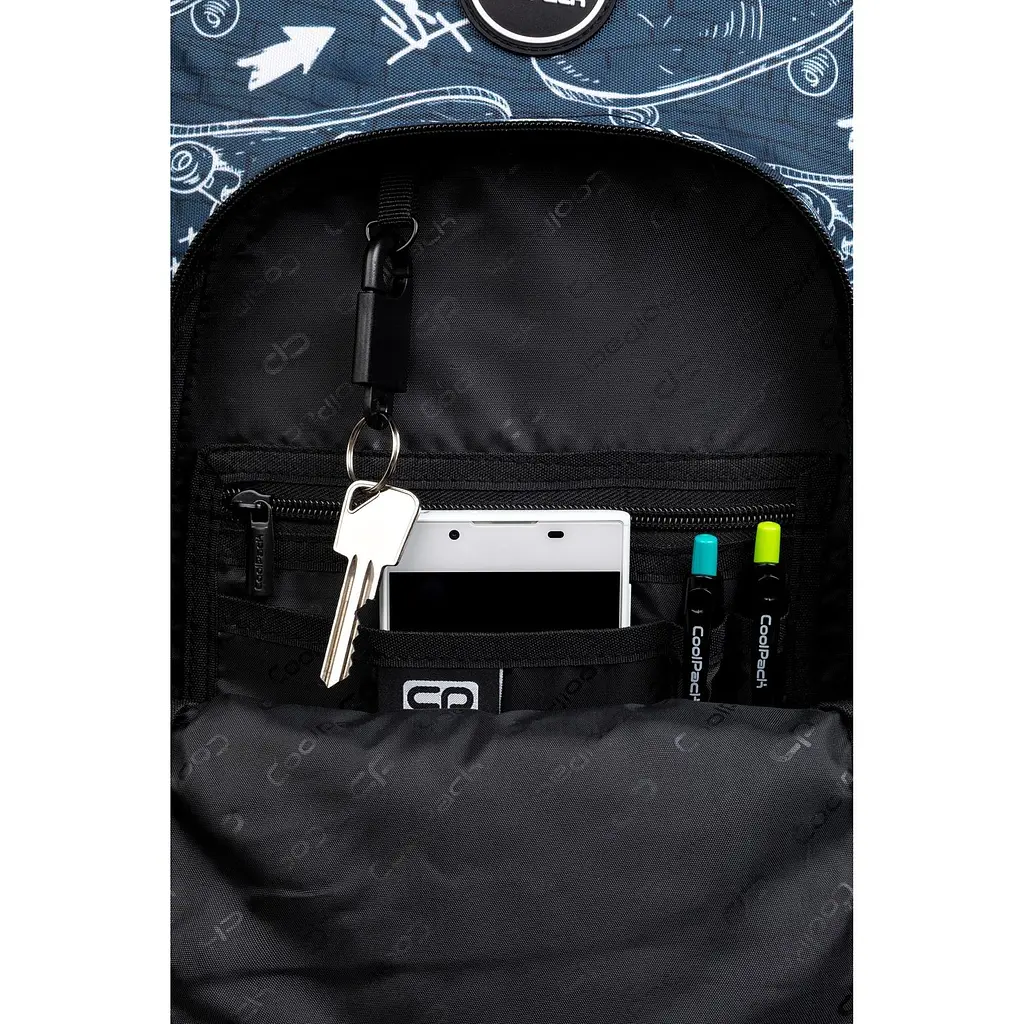 Рюкзак CoolPack Basic Plus Street Life, 24 л, 43x31x19 см (F003697) - фото 5
