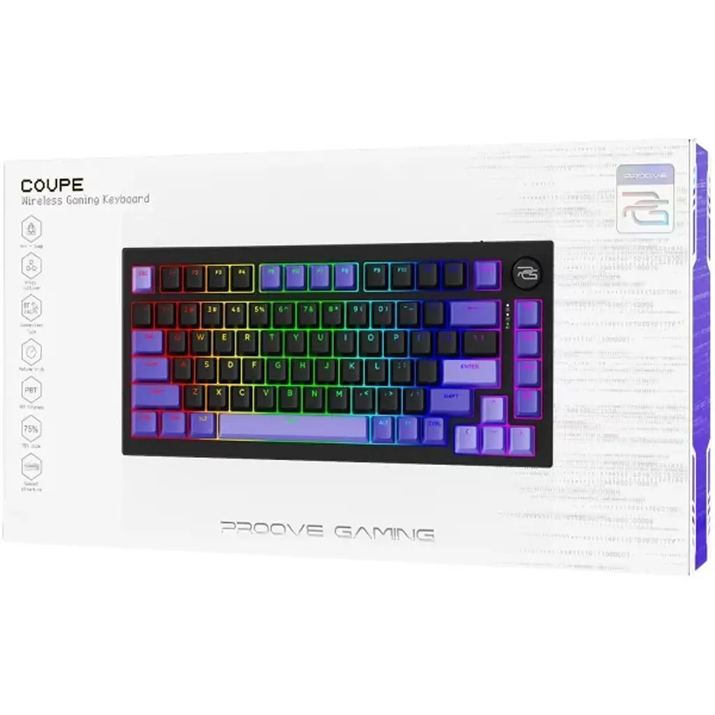 Клавиатура Proove Gaming Coupe Black/Purple (WKCP00022416) [158309] - фото 8