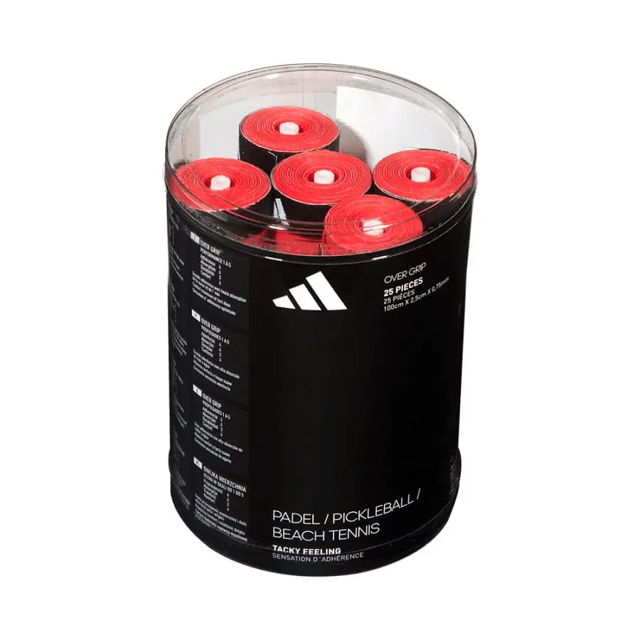 Обмотка Adidas Overgrip White, black and red - фото 2