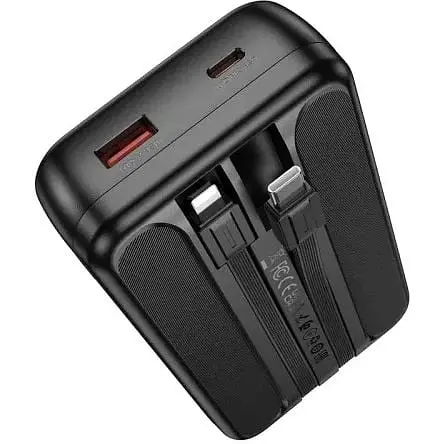Портативное зарядное Hoco Q28A 20000mAh 22.5W черное 6942007629386 - фото 4