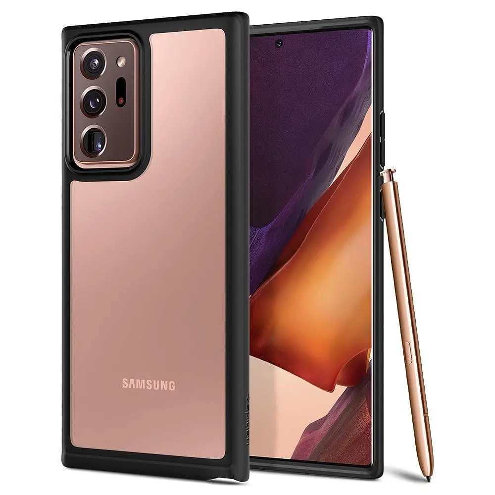 Оригінальний протиударний чохол Spigen Ultra Hybrid для Samsung Galaxy Note 20 Ultra Black (ACS01394) - фото 2