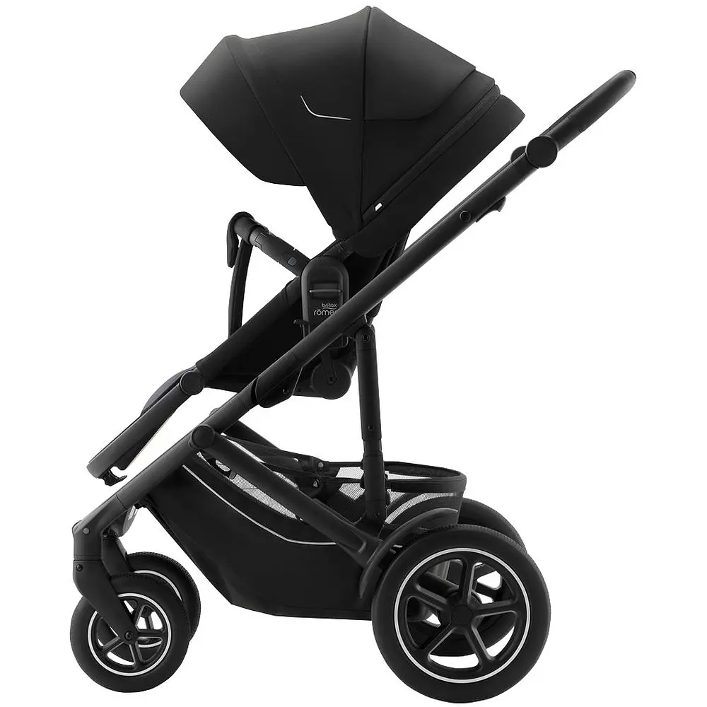 Прогулянкова коляска Britax-Romer Smile 5Z Space Black, чорна (2000037974) - фото 4