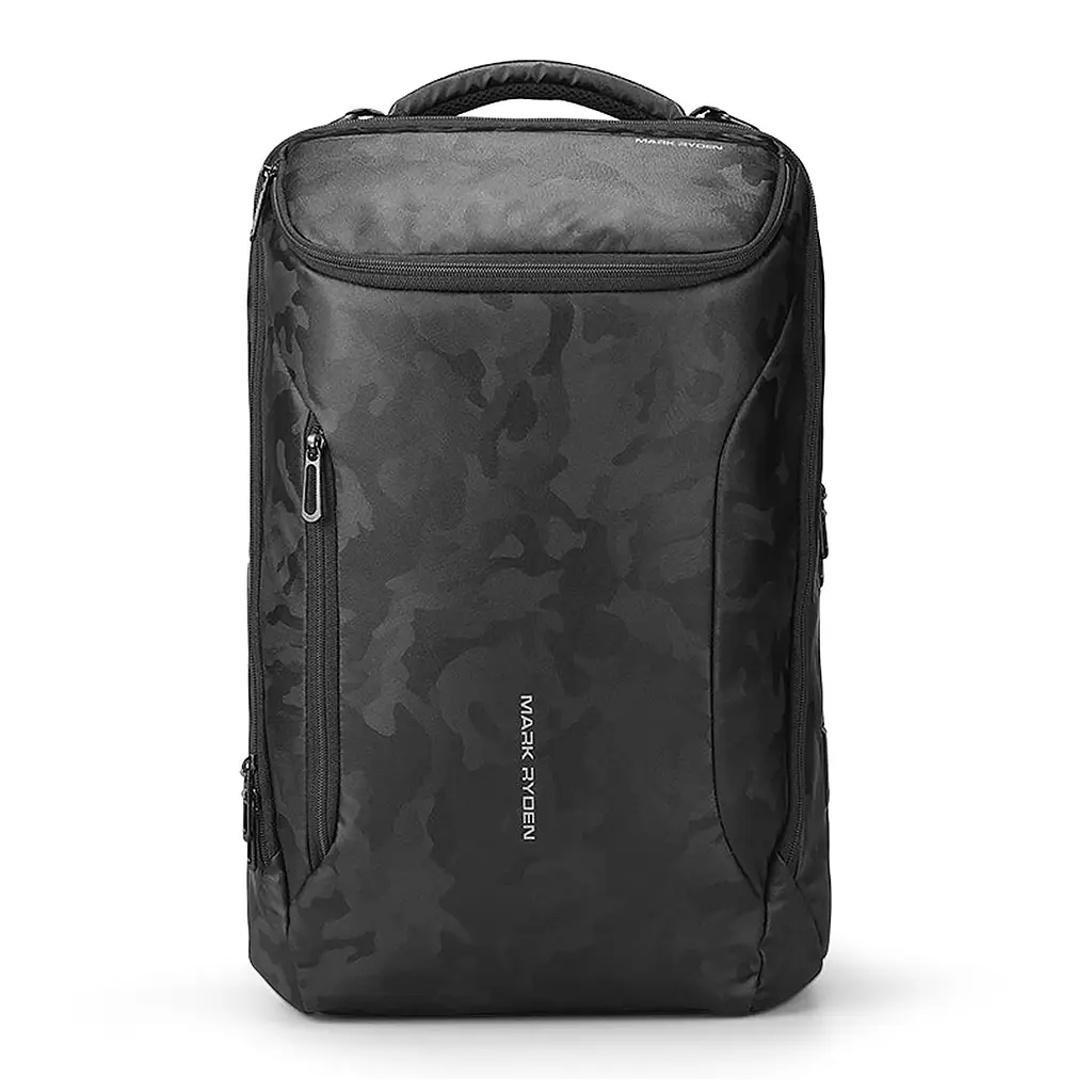 Рюкзак міський для ноутбука 17.3" Mark Ryden 9031YSJ з USB портом великий 28л Camouflage Black (18664) - фото 2