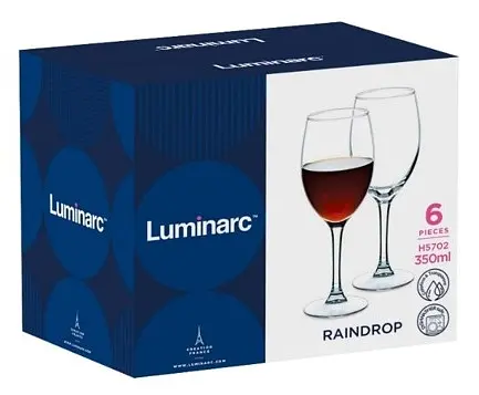Набор бокалов Raindrop, 6х350 мл (H5702) Luminarc kuh0016501 - фото 2