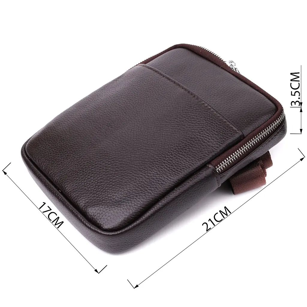 Сумка Vintage 22863 17х21х3,5 см Коричневий - фото 3