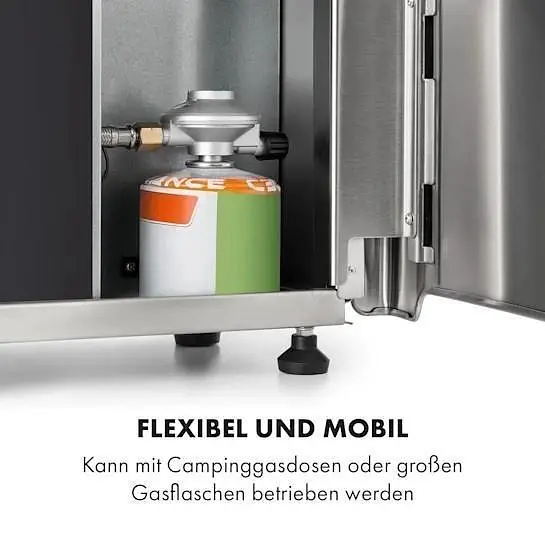 Гриль газовый вертикальный Klarstein Crossfire 800°C (10033288) - фото 3