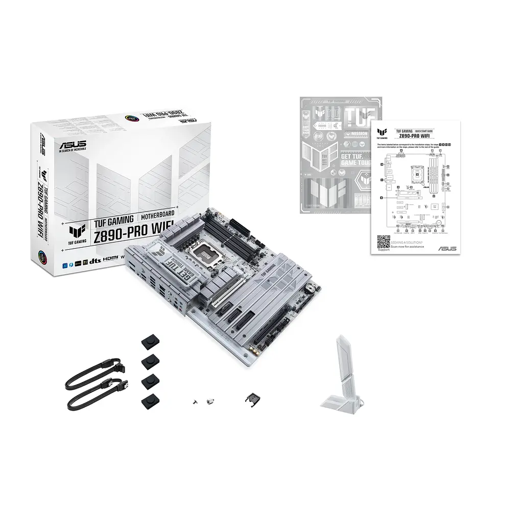Материнcька плата Asus TUF GAMING Z890-PRO WIFI s1851 Z890 4xDDR5 M.2 DP HDMI Wi-Fi BT ATX - фото 2