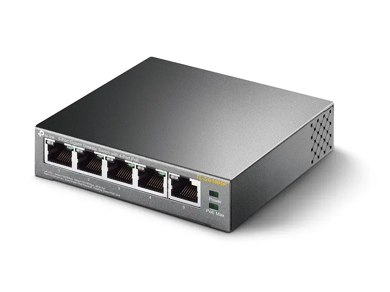 Комутатор TP-LINK TL-SG1005P - фото 4