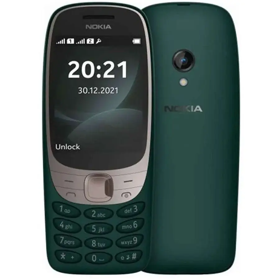 Телефон Nokia 6310 Dl Sim 2024 TA-1400 зеленый - фото 2