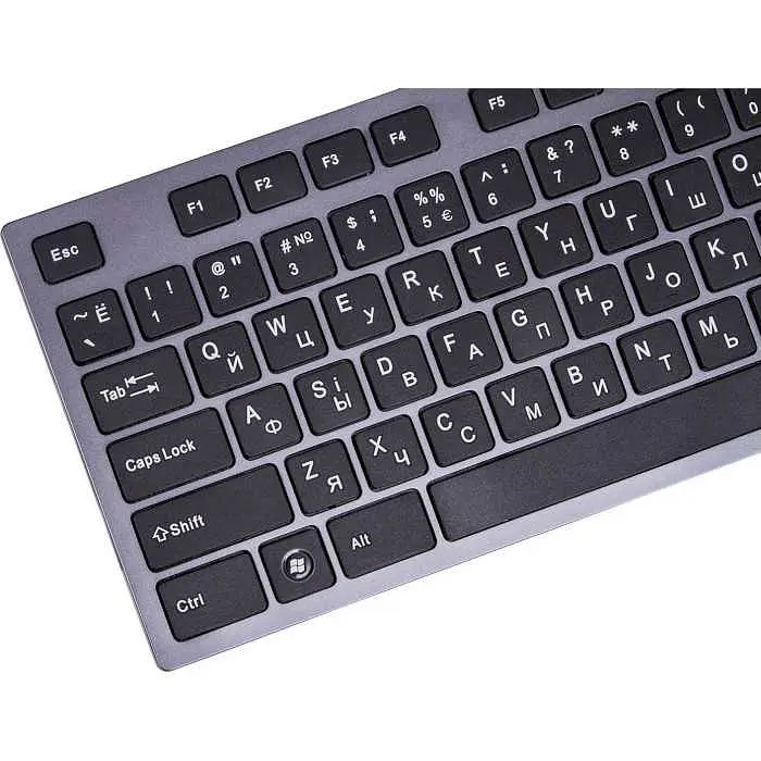 Клавіатура A4Tech KV-300H USB Grey/Black (KV-300H USB (Grey+Black)) - фото 3