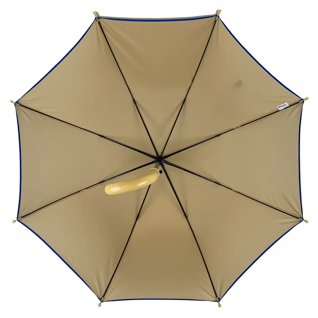 Дитяча парасолька-палиця напівавтомат Toprain 88 см бежева - фото 3