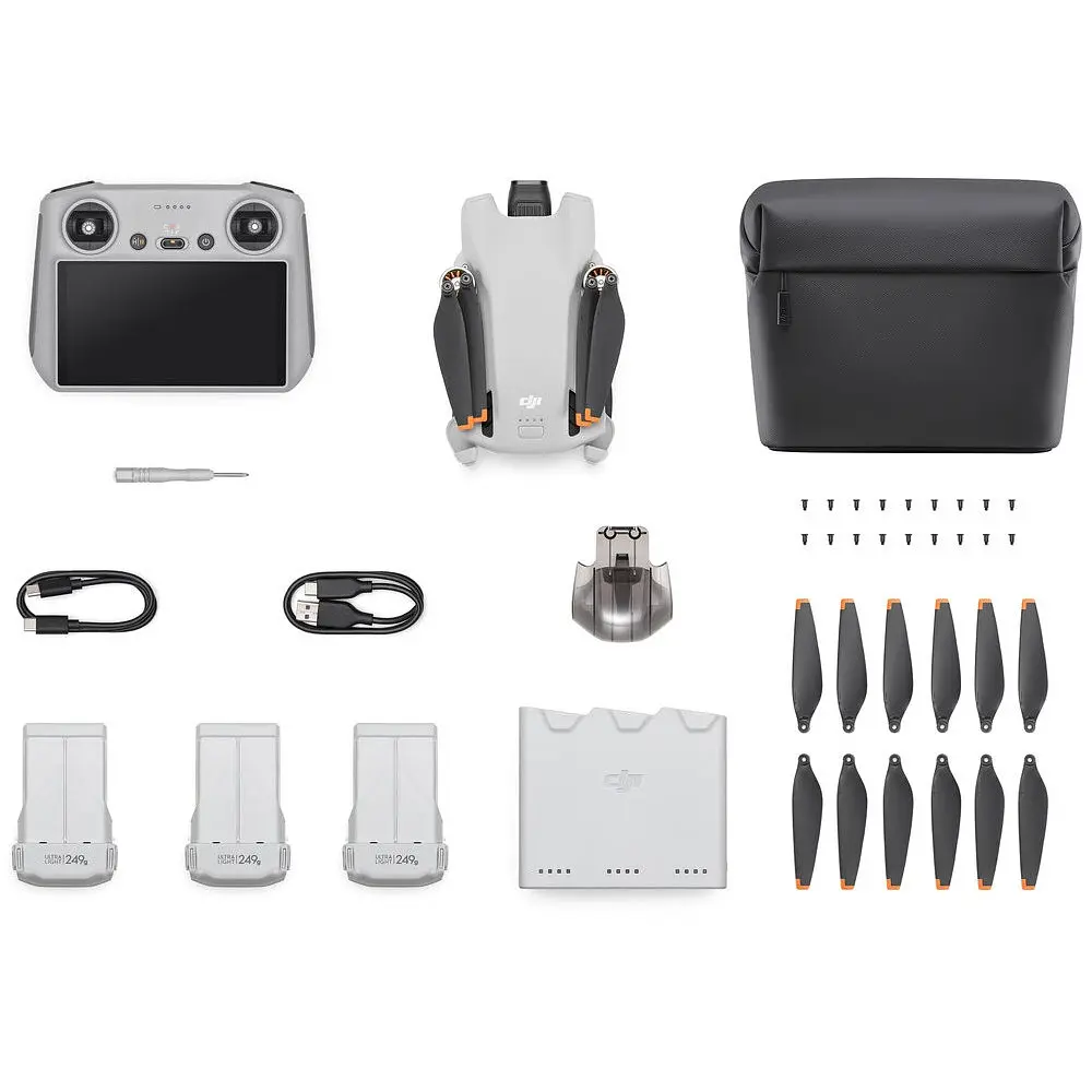 Квадрокоптер DJI Mini 3 з DJI RC Remote Fly More Combo (CP.MA.00000613.01) - фото 2