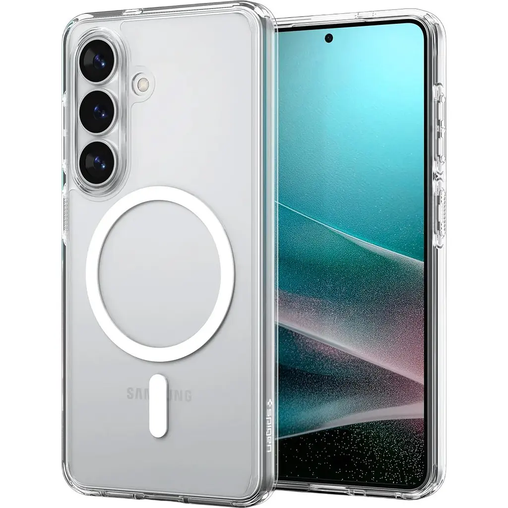 Чохол Spigen Case Ultra Hybrid MagSafe для Samsung Galaxy S26 Plus Clear White (ACS10709) [172981] - фото 2