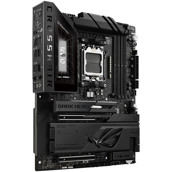 Материнська плата Asus X870E ROG Crosshair Dark Hero Socket AM5 (ROG CROSSHAIR X870E DARK HERO) - фото 2