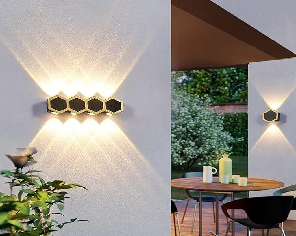 Подсветка Brille фасадная LED 1W WW IP54 BK/G (AL-621/2) - фото 8