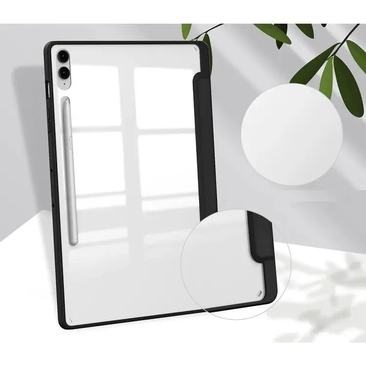 Чохол-книжка BeCover Soft Edge з кріпленням для стілусу для Samsung Galaxy Tab S10 Plus SM-X820/SM-X826 12.4" Black (712252) - фото 4