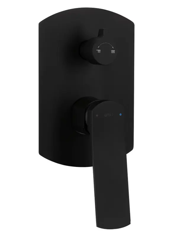 Душова система універсальна Qtap Slavonice Black Matt прихованого монтажу QTSLA113BLM45900 - фото 2