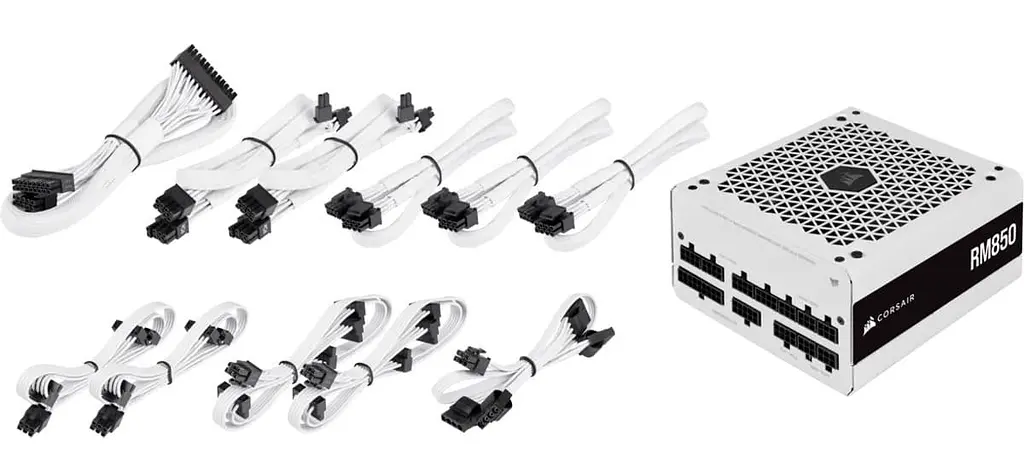 Блок питания Corsair RM850 White 850W (CP-9020232-EU) - фото 8