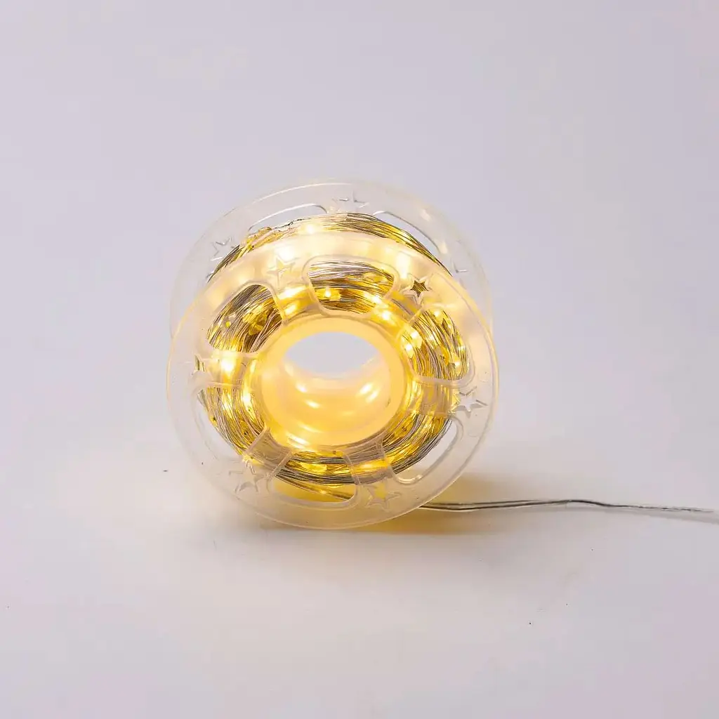 Гирлянда Роса GarlandoPro нить GarlandoPro 500 LED длина 50 м с пультом от сети, желтый (500L50MWY) - фото 8