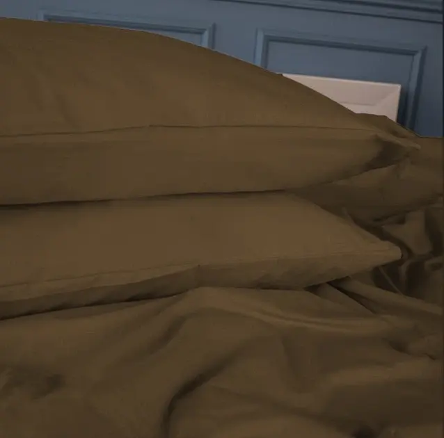 Простирадло MirSon бязь Light cacao 220 x 240 см (2200013670704) - фото 4