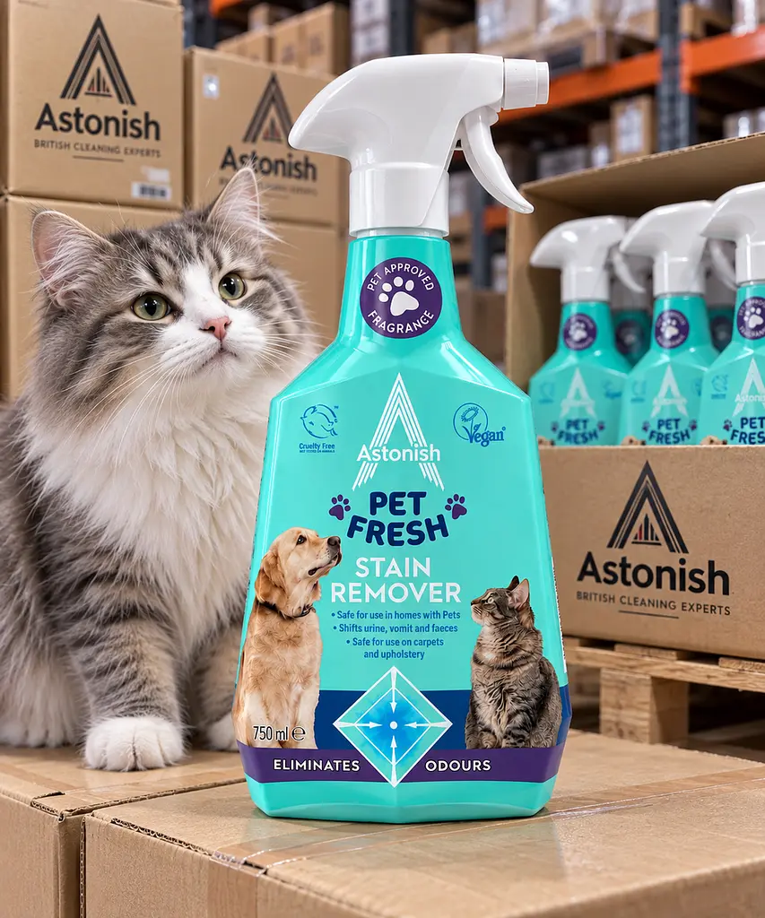 Плямовивідник для тварин Astonish Pet Fresh - засіб для видалення плям та неприємних запахів 750 мл - фото 5