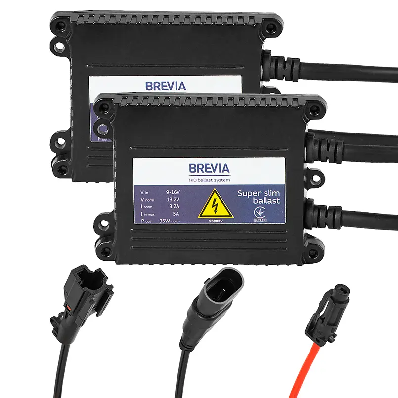 Комплект біксенону Brevia Н4 bi-xenon 4300К + Super Slim Ballast(15442) - фото 3