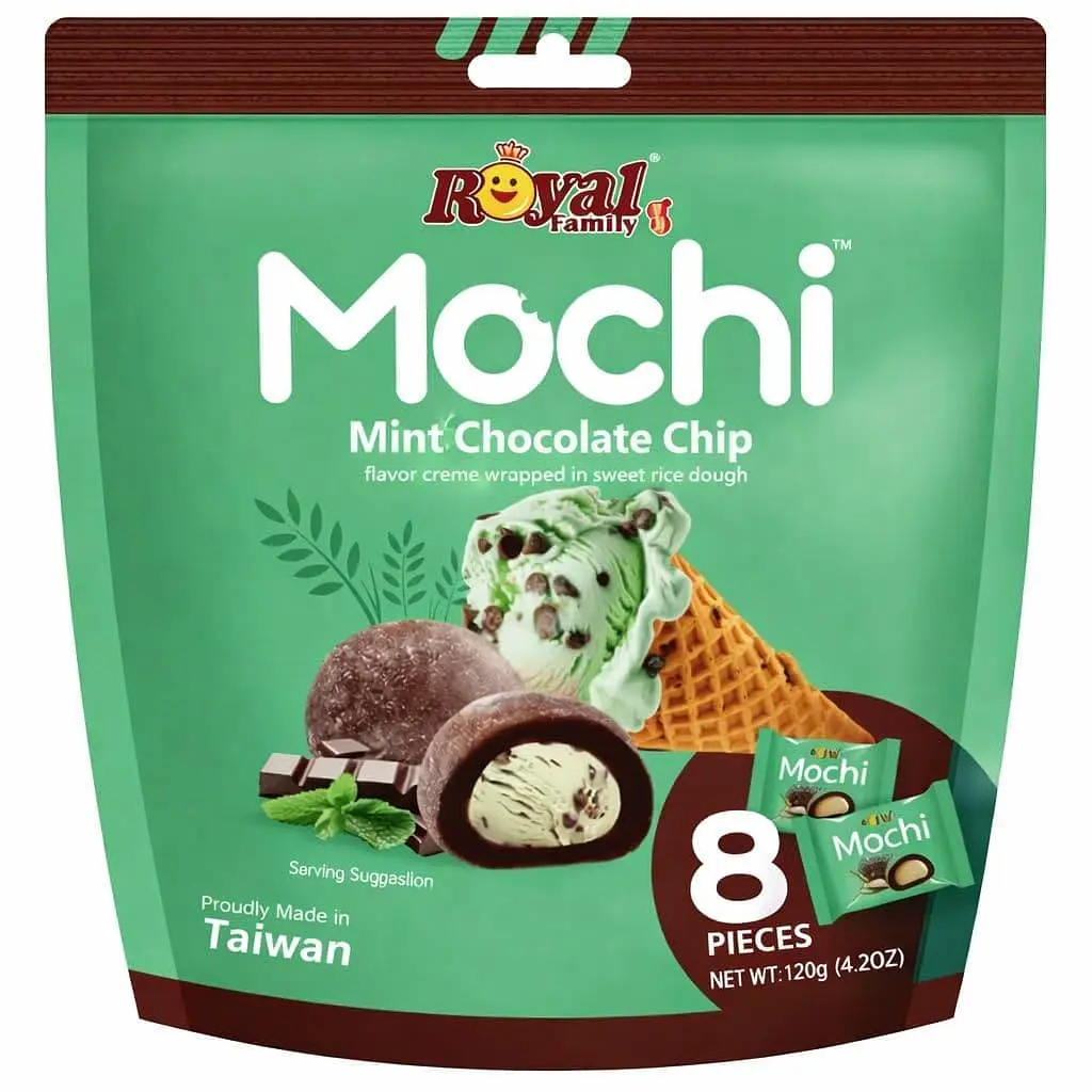 Моті Royal Family Mochi Mint Chocolate Chip 120г