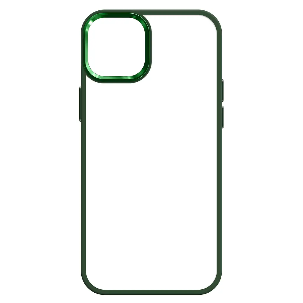 Чехол для Apple iPhone 15 Plus, UNIT2, зеленый, ударопрочный, прозрачный противоударный чехол-накладка из TPU и поликарбоната (PC), с защитными бортиками, защита всего корпуса от ударов и царапин, ArmorStandart (ARM69975) - фото 2