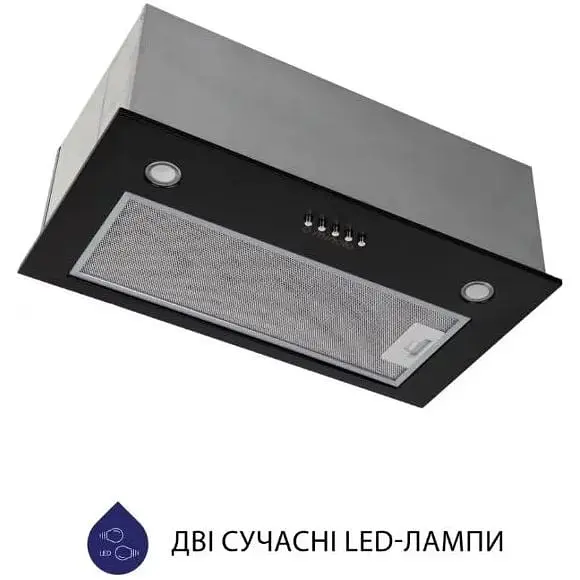 Витяжка вбудована Minola HBI 5327 BL 800 LED - фото 3