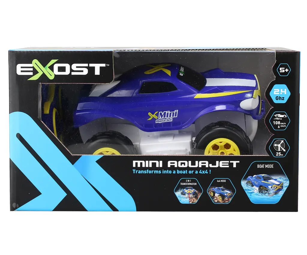 Машина-амфібія "Mini Aqua Jet", 1:18, РК, 2,4 ГГц Silverlit Art.20252 - фото 6
