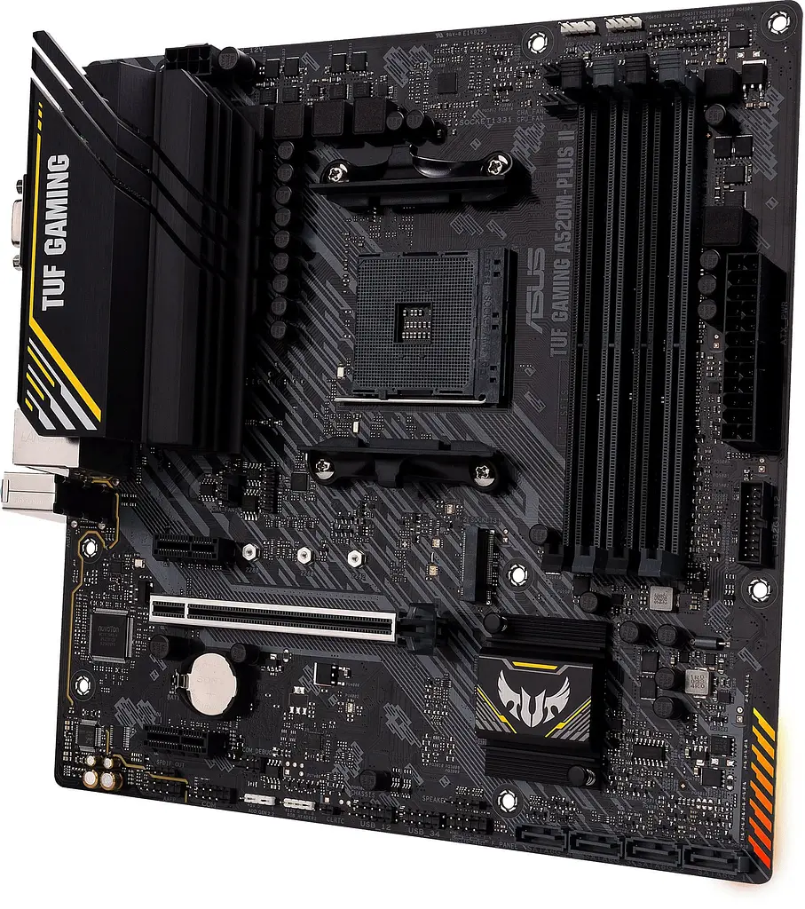 Материнская плата TUF GAMING A520M-PLUS II sAM4 A520 4xDDR4 HDMI DP D-Sub mATX Asus teh0019067 - фото 10